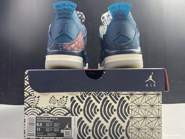 MaikeSneakers Jordan CW0898-400 SE Air 4 Sashiko Retro 0712